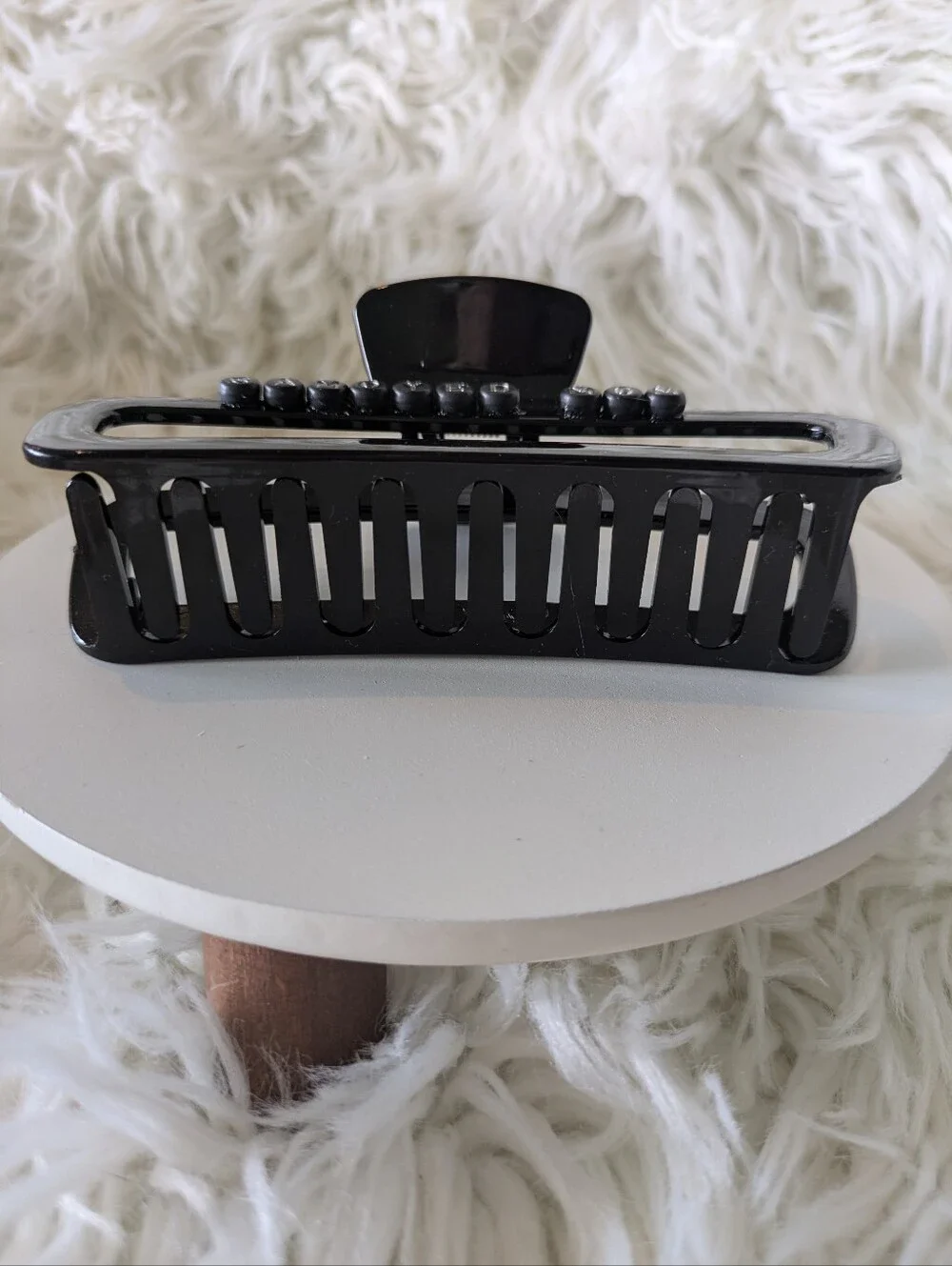 Samoyed Mom Dog Mom Hair Clip Claw Style Handcrafted | NWT